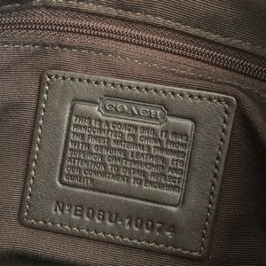 Small brown Coach Bag